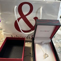 ✨ Brand New 14K Gold & Diamond Heart Pendant – Never Worn ✨