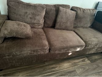 Brown couch
