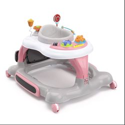 Storkcraft 3-In-1 Activity Walker And Rocker With Jumping Board And Feeding Tray, Interactive Walker With Toy Tray And Jumping Board For Toddlers And 