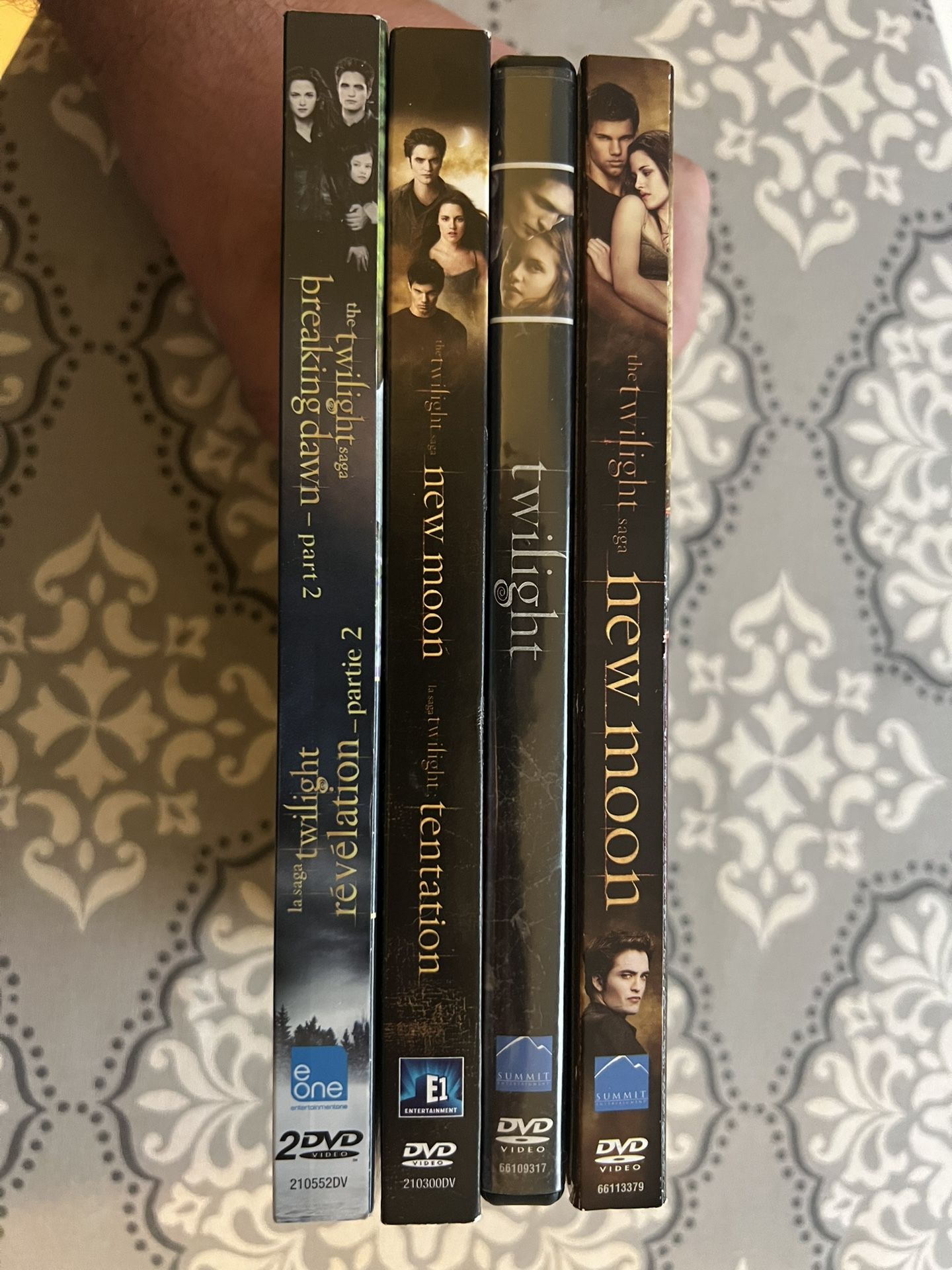Twilight DVDs