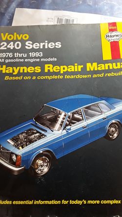 Volvo 240 series repair manual