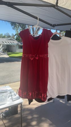 Girls Red Dress