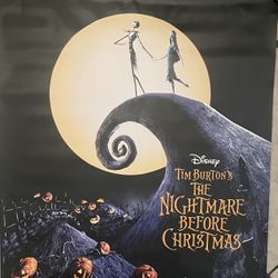 Nightmare Before Christmas Movie Poster