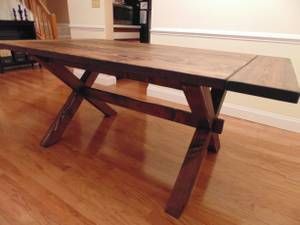 Brown table