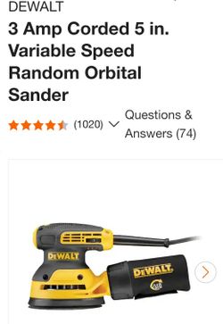 Dewalt Sander
