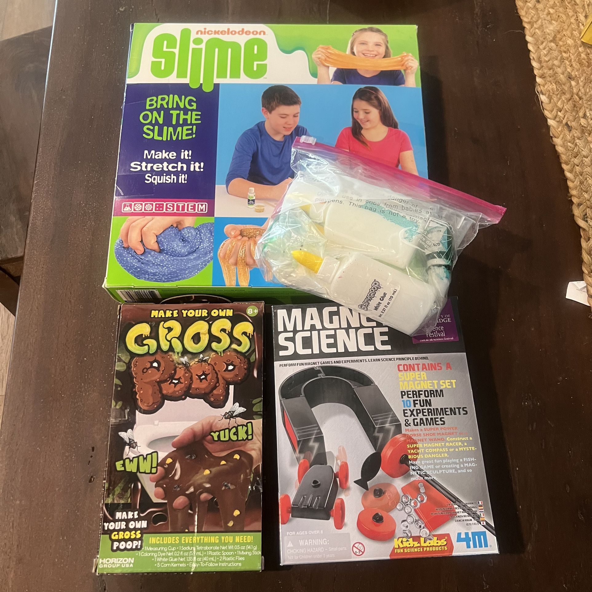 3 Kids Activity Science Kits