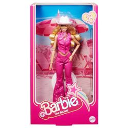 “Barbie The Movie” Collectible Doll Margot Robbie as with Pink Western Outfit