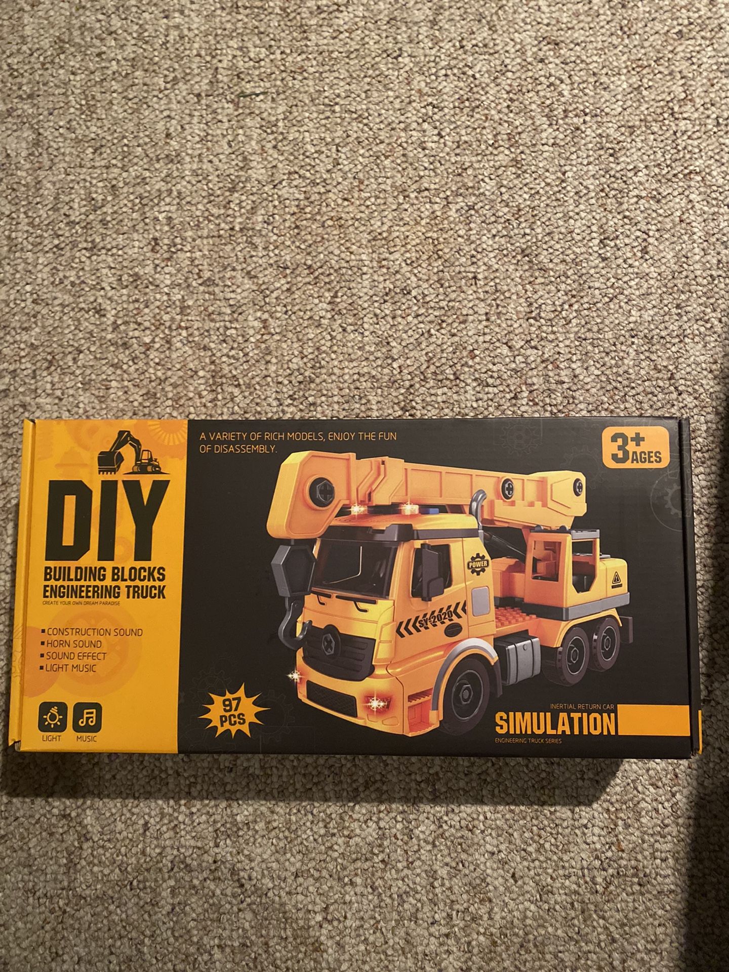 Diy Toy Truck Set