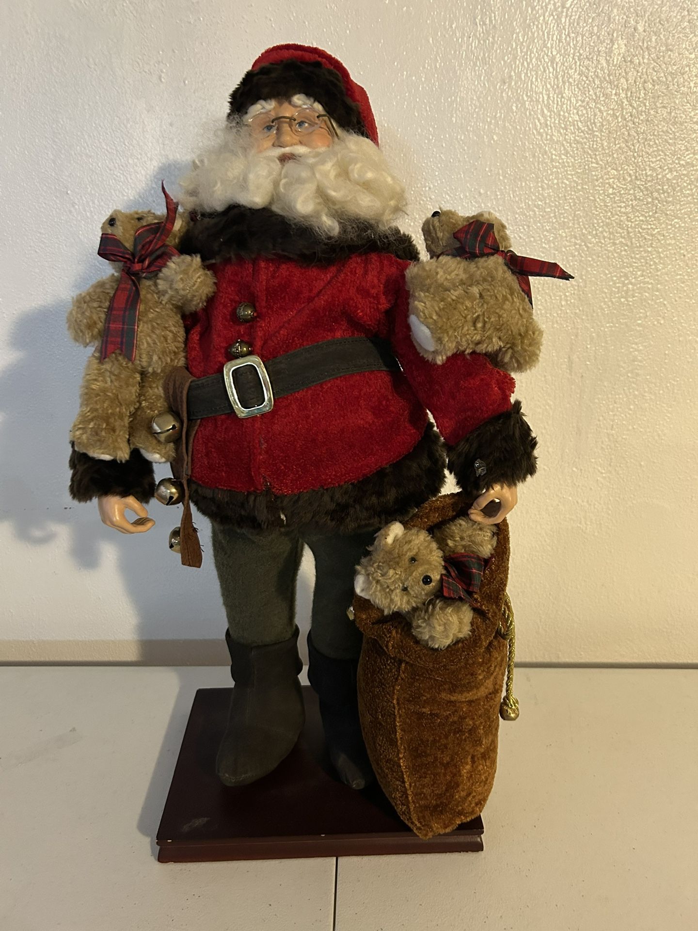 Santa With His Bag Of Toys