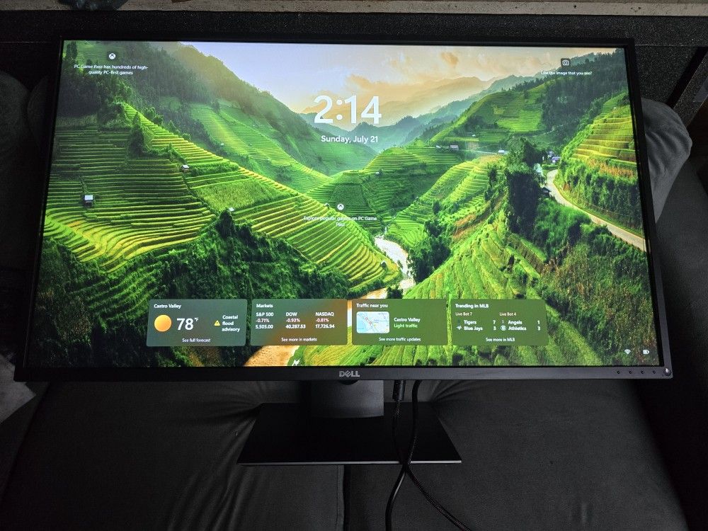 HUGE Dell P4317Q 43 inch Ultra HD 4K Computer Monitor - Tested and Working!