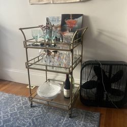 Gold Bar Cart