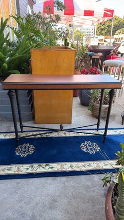 Vintage Bombay and Company side table