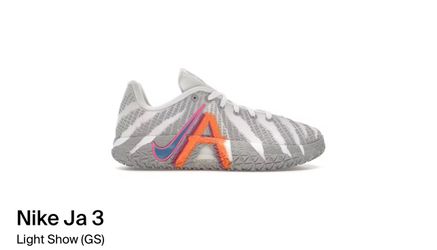 Nike JA 3 (GS) IB4773 100 Size 3.5Y