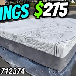 King Size Organic Cotton Hybrid Cool Memoryfoam Matres.colchon 