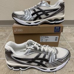 ASICS Gel Kayano 14 Cream Black Size 12 New