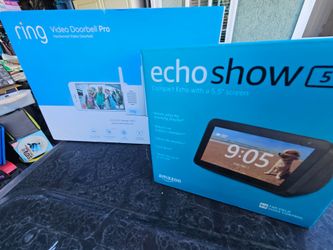 Ring Doorbell cam + Amazon Echo Show