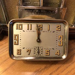 Antique Desk clock from Belgium 🇧🇪 work