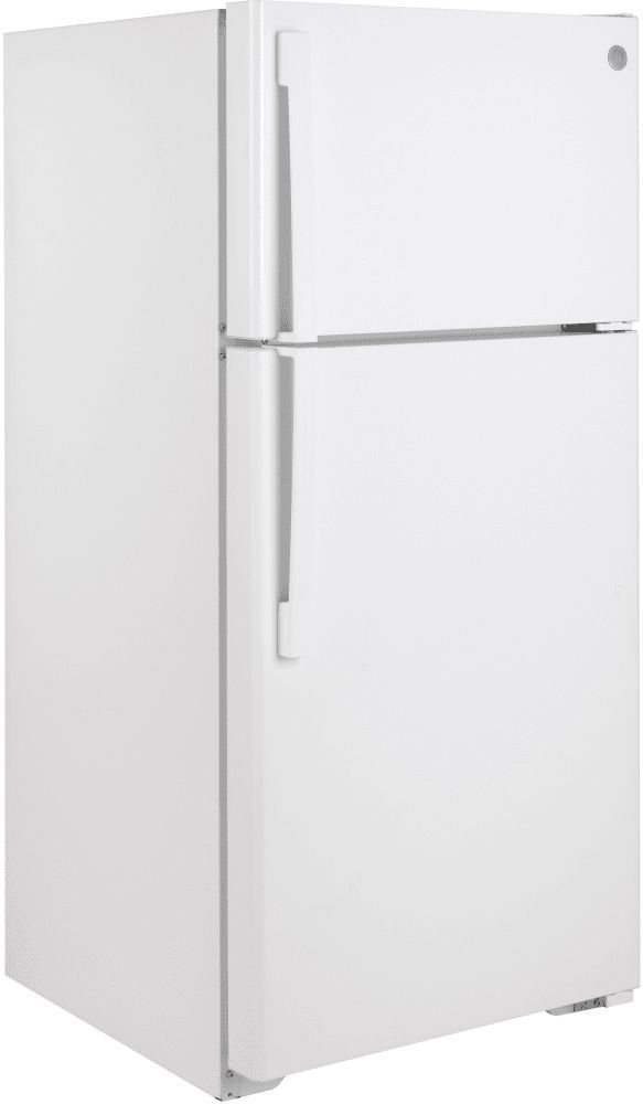 GE® ENERGY STAR® 15.6 Cu. Ft. Top-Freezer Refrigerator GTE16DTNRWW