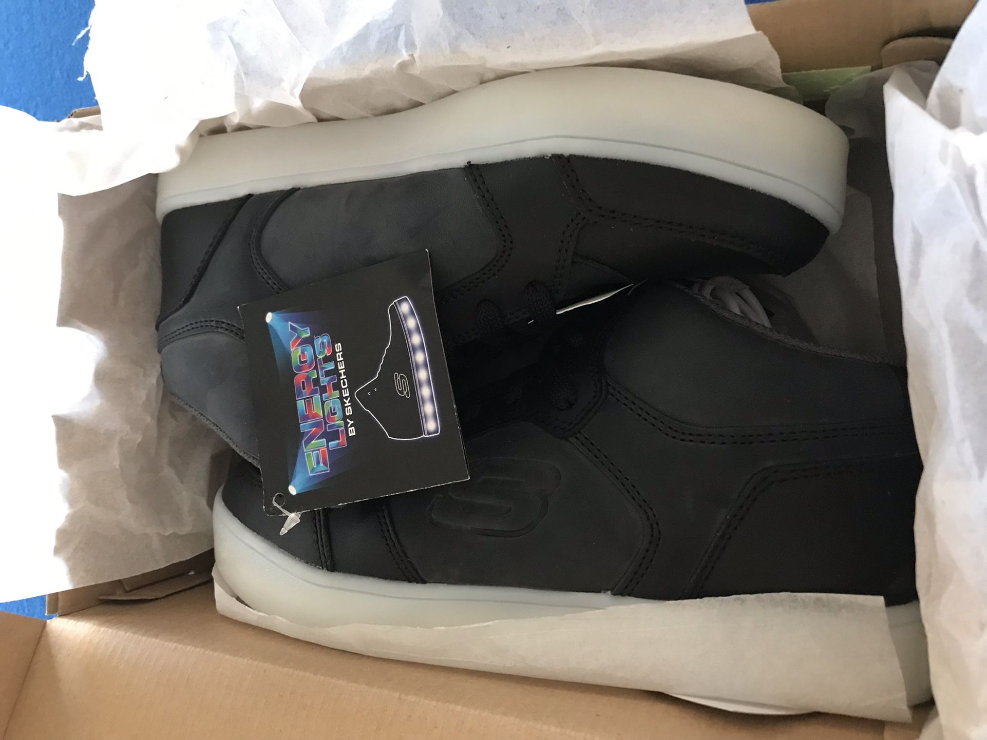 Brand New Sketchers Energy Lights Shoes Boys