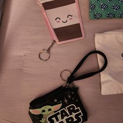 Change / Credit Card Holders And Misc Makeup Bags 