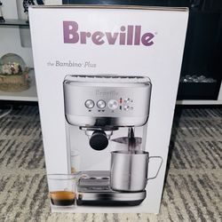 Breville Bambino Plus Stainless Steel Espresso Maker