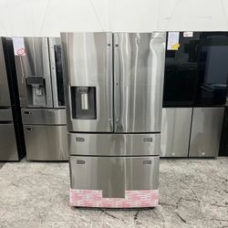 Samsung Food Showcase 28-cu ft 4-Door French Door Refrigerator