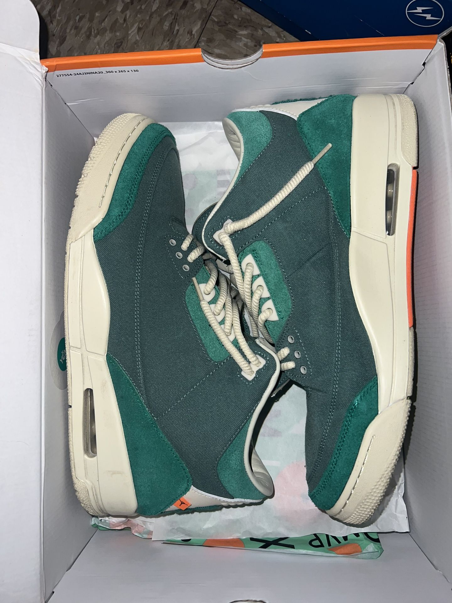 Jordan 3 Nina Chanel Size 12.5
