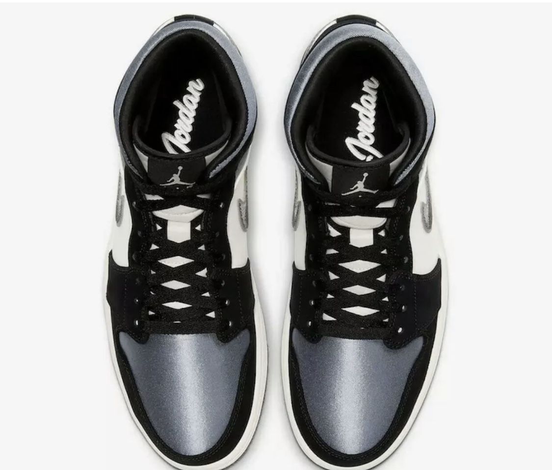 satin grey jordan