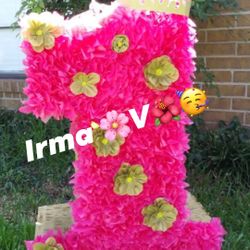 Números piñatas grandes colores a tu elección decorativas bonitas 100% garantizado el trabajo