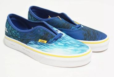Vans x National Geographic Authentic Ocean MEN 10.5/ WMNS 12 EXCLUSIVE