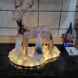 Custom-made Christmas table centerpiece,/mantelpiece.