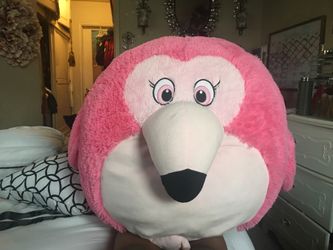 A stuffed animal