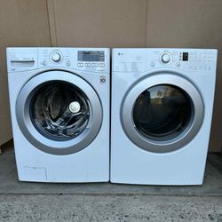 LG Washer And Gas Dryer Laudry Set