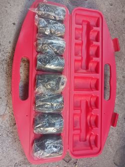 ATE PRO 8 PCS. 3/4 DRIVE DEEP IMPACT SOCKET SET NEW
