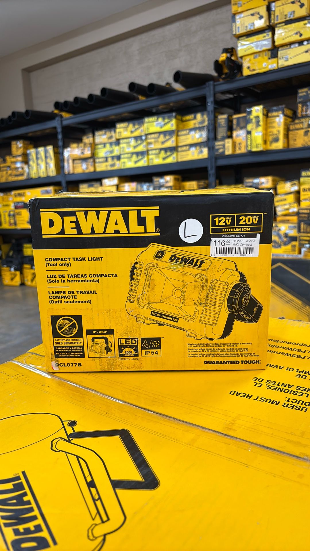 DEWALT 20-Volt MAX Compact Task Light