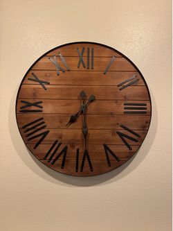 Wood Clock