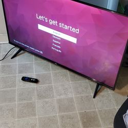 Price Firm 55 Inch Tcl Roku 4k Smart 55s433 No Trading 