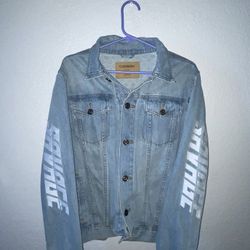 savage jean jacket 