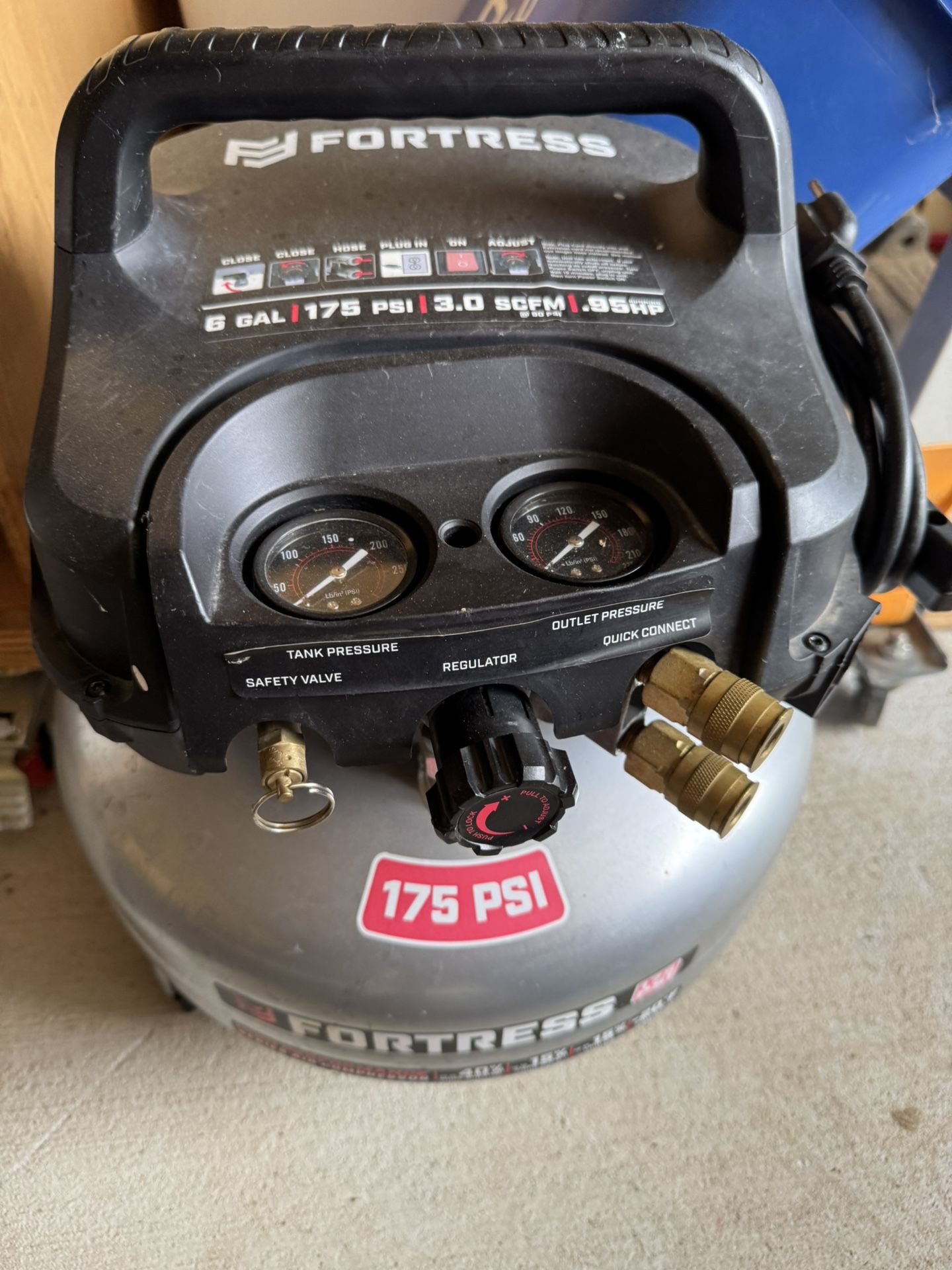 Fortress Air Compressor 175psi