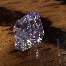 3 Carat Asscher  Cut Lab Diamond