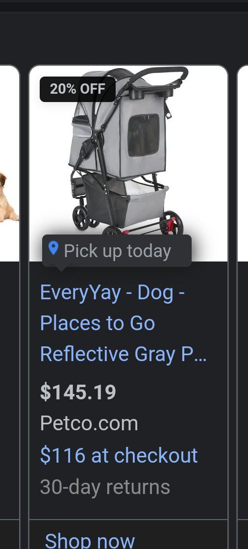 Small Dog Items,  Stroller