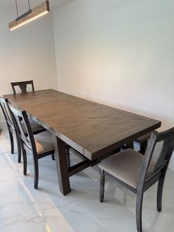 Table and bench
