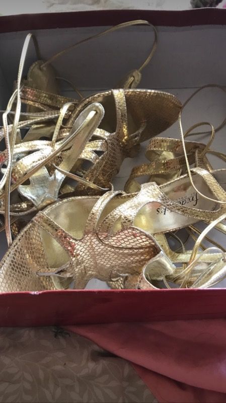 Heels are 35 new && baby monitors are also brand new 35 OBO