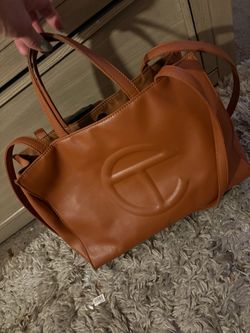 Telfar Shopping Bag Tan Large