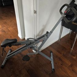 Sunny Health & Fitness Silver Row-N-Ride 