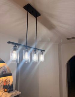 4 Light Chandelier (includes lightbulbs)