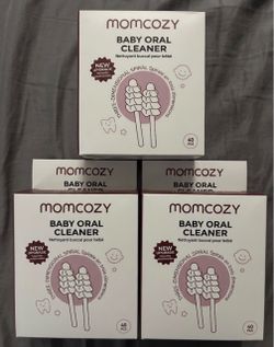 Momcozy Baby Oral Cleaner 40 Pcs – 5 Boxes