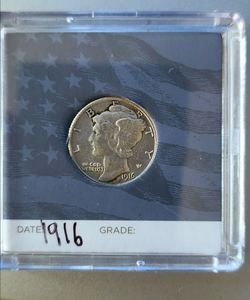 1916  Mercury Dime