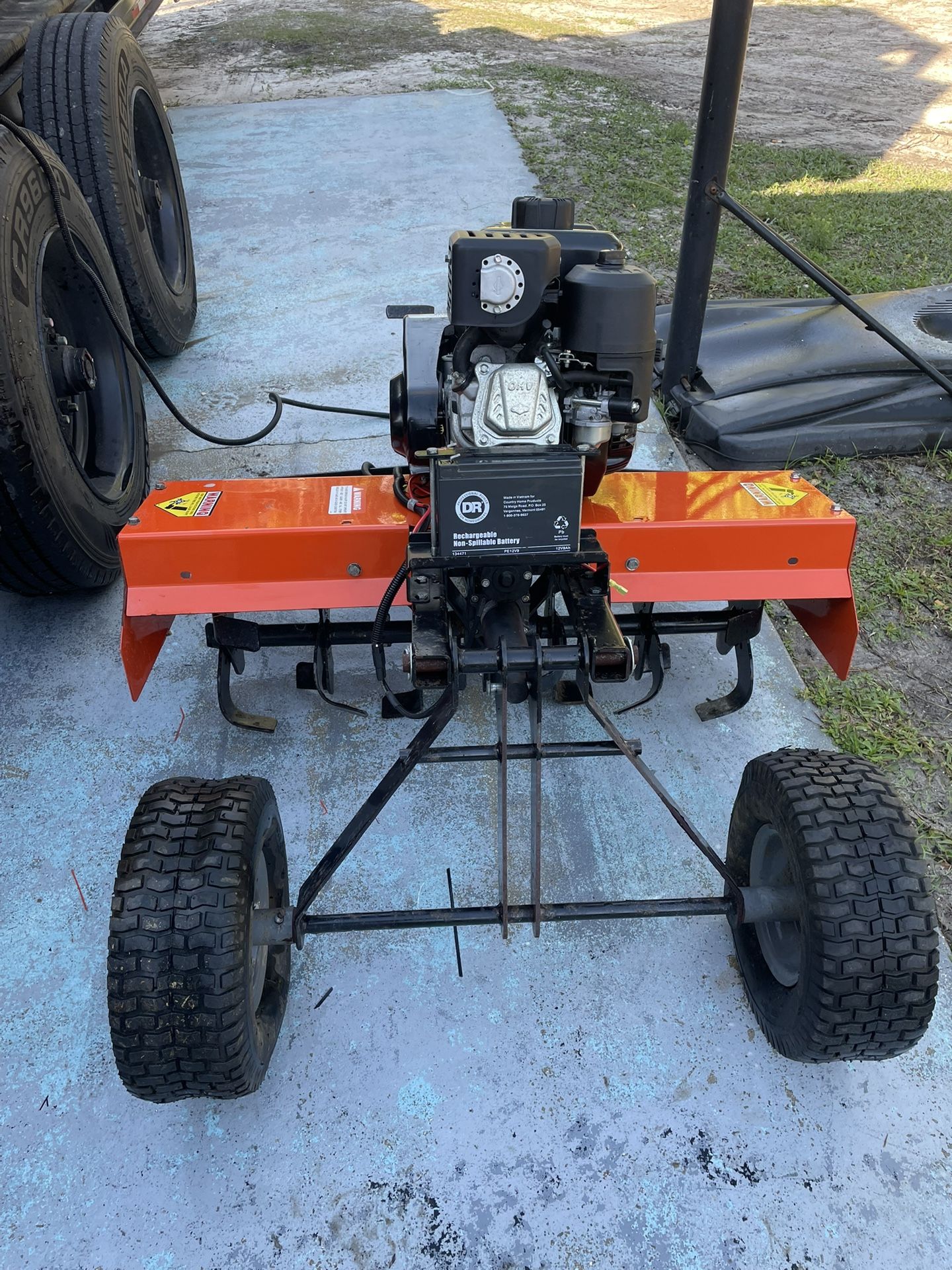 DR Roto-Hog Power Tiller