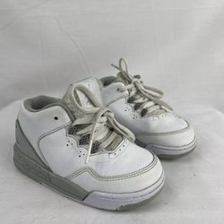 Nike Air Jordan Flight Origin 2 BT Toddler White/ Gray 705162-100 Size 8C